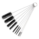 10 Pc Brush Set - Mini Nylon 4inch Kitchen Bottle Cleaning Brush Tool &Wholesales