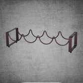 Vintage Creative Wire Wine Rack Bottles Wine Display Rack Stand Storage Holds 4 Bottles Home Accessory