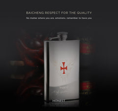 NEW 5 styles Creative Mirror drawing Stainless steel Flagon my Liquor Whisky Alcohol vodka Hip Flask Portable outdoor wine pot