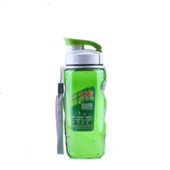CJ027 Fashion Clamshell Drinkware Space CupPlastic Water Bottles With Cover Lip Filter Sports Bottle Portable Drinking bottle