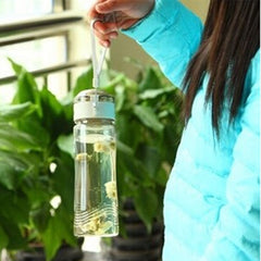 CJ024 new Sports water bottle Portable Plastic Outdoor Camping water bottles sport bottle 620ML