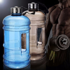 HELLOYOUNG2L Large Capacity Water Bottles Outdoor Sports Gym Half Gallon Fitness Training Camping Running Workout Water Bottle