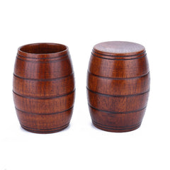 11*6cm Wood Cup Natural Classical Handcrafted Jujube Big Belly Beer Coffee Milk Juice Tea Cup Tumbler