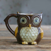Owl 300ml Cartoon Coffee Ceramic Milk Tea Breakfast Morning Coffee Funny Gift Collection