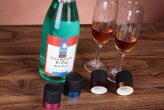 champagne stopper Aluminum alloy red wine stopper fresh-keeping bottle stopper bar tools 5 pieces