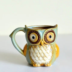 Owl 300ml Cartoon Coffee Ceramic Milk Tea Breakfast Morning Coffee Funny Gift Collection