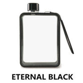 HELLOYOUNG A5 Notebook Paper Tritan Plastic Material Water Bottle Handy Portable Flat Kettle Sport Drinking Water Bottle 380ml