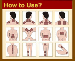 80Pcs/10Bag Chinese Ointment For Pain Back Massager Medicated Plasters Pain Patch Adhesive Plaster Pain Relief Patches K00610