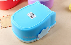 CJ004 Bento box Cartoon cute owl Japan jogo de panelas Bento Lunch meal box tableware Easy-Open microwave oven
