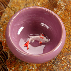 CJ272 Colorful Ice-Crackle Porcelain 8 Colors Tea Cup With Fish Pattern Ceramic Ceramic Kung fu Tea Set China porcelana tea se