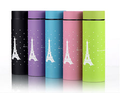 CJ018 Stainless steel Heat insulating bottle Tower Small Straight bottle Creative Water Bottle Portable Drinkware