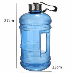 HELLOYOUNG2L Large Capacity Water Bottles Outdoor Sports Gym Half Gallon Fitness Training Camping Running Workout Water Bottle
