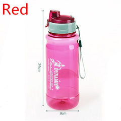 CJ025 Plastic Water Bottles With Cover Lip Filter Clamshell Drinkware Space bottle Water Sports Bottle Portable Drinking Bottle