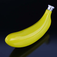 Fruit 5 oz Stainless Steel Hip Flask banana wine pot Flask for Alcohol Bottle vodka Whiskey bottle groomsmen gifts