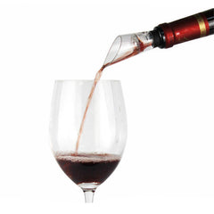 Red Wine Aerator Plastic acrylic Wine Pourer Pour Spout with Rubber Bottle Stopper Decanter Bar Tools