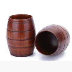 11*6cm Wood Cup Natural Classical Handcrafted Jujube Big Belly Beer Coffee Milk Juice Tea Cup Tumbler