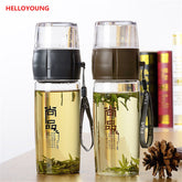 CJ014 Portable Tea bottle Filter bottle Independent tea interval Drinking water bottle Fruit Juice maker bottles Drinkware