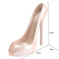 High Heel Shoe Wine Bottle Holder Hanger Red Wine Rack Support Bracket Bar Accessories Table Decoration Modern Style