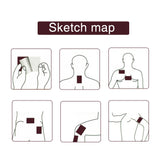 8pcs/bag Ancient Secret Recipe, Dog Skin Paste, Fever And Injury Medicine Paste, Pain Relief Stickers