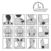 50Bags/lot Bee Venom Pain Plasters Effective relief knee joint pain leg joint pain Leg musle pain Medical plaster Dropshipping