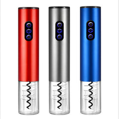 Electric Wine Opener With Charger And Batteries Open Wine In 6 Seconds Useful Bar Kitchen Tools
