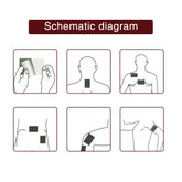 8Pcs/Bag Chinese Pain Relieving Patch Relaxing Foot Leg Hand Back Muscle Shoulder Pain Relief Massager Plasters C1462