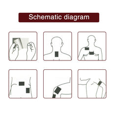 8Pcs/Bag Chinese Pain Relieving Patch Relaxing Foot Leg Hand Back Muscle Shoulder Pain Relief Massager Plasters C1462