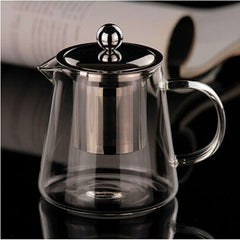 CJ262 Hot Sale Heat Resistant cup Kettle Teapot Flower Tea Set Pu'er Coffee Tea Pot Drinkware Set Stainless Steel Strainer