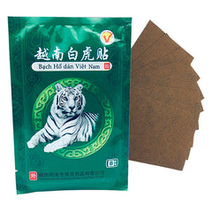 80pcs/lot White Tiger Balm Pain Relieving Patch Muscle Neck Shoulder/Waist/Joint Pain Body Massager Medical Treatment Plasters