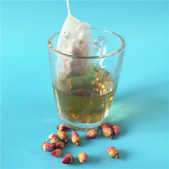 New Tea bags 100 Pcs Lot 5.5 x 7CM Empty Tea Bags With String Heal Seal Filter Paper for Herb Loose Tea bag Clean Health