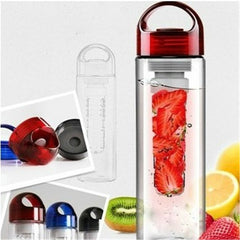 CJ013 Fruit Infuser/Infusing Drinking water bottle Lemon bottle Fruit Juice maker bike/travel bottles BPA Free 700ml Drinkware