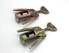 High Quality Zinc Alloy Wine Bottle Opener Bronze Bottle Corkscrew for Home Kitchen Bar Restaurant Bar Tools wine accessories