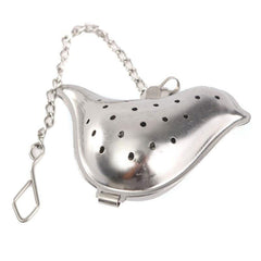 Heart/House/Duck/Monkey/Teapot/Ball/Bird/Shell Full Shape Stainless Steel Infuser Filter Strainer Tea Ball Spoon E2S