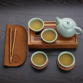 Chinese traditions Bamboo tea tray solid bamboo tea board kung fu tea tools for cup teapot crafts tray,Chinese culture Tea Set