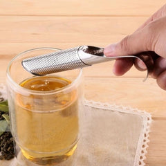Tea Strainer Amazing Stainless Steel Tea Infuser Pipe Design Touch Feel Good Holder Tool Tea Spoon Infuser Filter