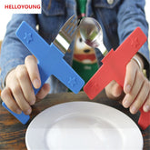 CJ105 Airplane set 2 Pieces/set creative children fork Steak fork tableware