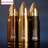 CJ015 Rocket bullet bullet vacuum insulation bottle outdoor portable bottle creative bottles Drinking water bottle Drinkware