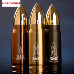 CJ015 Rocket bullet bullet vacuum insulation bottle outdoor portable bottle creative bottles Drinking water bottle Drinkware