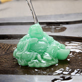 CJ277 Silicone Material Tea pet tea set discoloration tea pet kung fu tea decoration Fortune maitreya