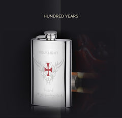 NEW 5 styles Creative Mirror drawing Stainless steel Flagon my Liquor Whisky Alcohol vodka Hip Flask Portable outdoor wine pot