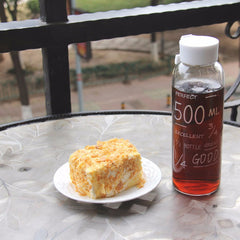 Best Quality My Breakproof Bootl 2 Colors Sports Cycling Camping Readily Space Health Lemon Juice Make Water Bottle 500ml