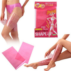 2 Pcs/lot Lady Burn Thigh Shaper Cellulite Fat Body Wraps Leg Sauna Weight Loss Slim Belt