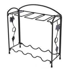 Creative retro wine rack goblet holder Multifunctional Kitchen Bar wine glass Display Storage Shelf Home decoration mx3091550