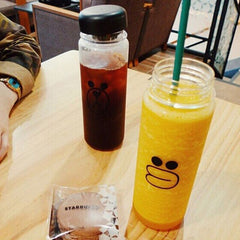 New Plastic Bottle For Water Sport 500ml Portable Kids Juice Drinkware Outdoor Leak Proof Seal Gourde Climbing Water Bottles