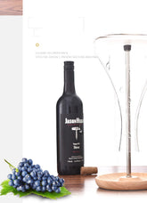 Value of the Metal Drainer Wine Decanter Draining Rack 32x17cm Inverted Frame Special Stand drying rack frame flagon cup holder