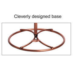 Creative Metal Wine Rack Hanging Wine Glass Holder Bar Stand Bracket Display Stand Bracket Decor