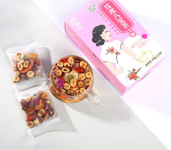 180g 15 Bag Natural Babao Tea Includes Longan Rose Jujube Herbal Tea Health Care