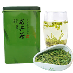 HelloYoung 5A Superfine Xihu Longjing Health Care Long Jing Dragon Well 100g Gift Pack