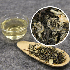 HelloYoung Jasmine Green Tea Jasmine Scented Molihua Flower Tea Loose Leaf