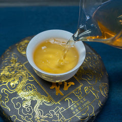 200g Yunnan Raw Puerh Tea Mansong Organic Pu-erh Tea Cake Chinese Pu'er Shengcha